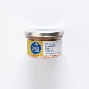 La Compagnie Bretonne du Poisson Rillettes de Sardines Cumin et Coriandre – 90g