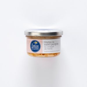 La Compagnie Bretonne du Poisson Rillettes de Saint-Jacques au Vinaigre de Xéres – 90g