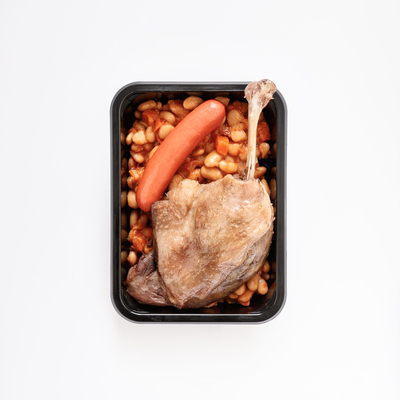 Cassoulet de canard 1 personne