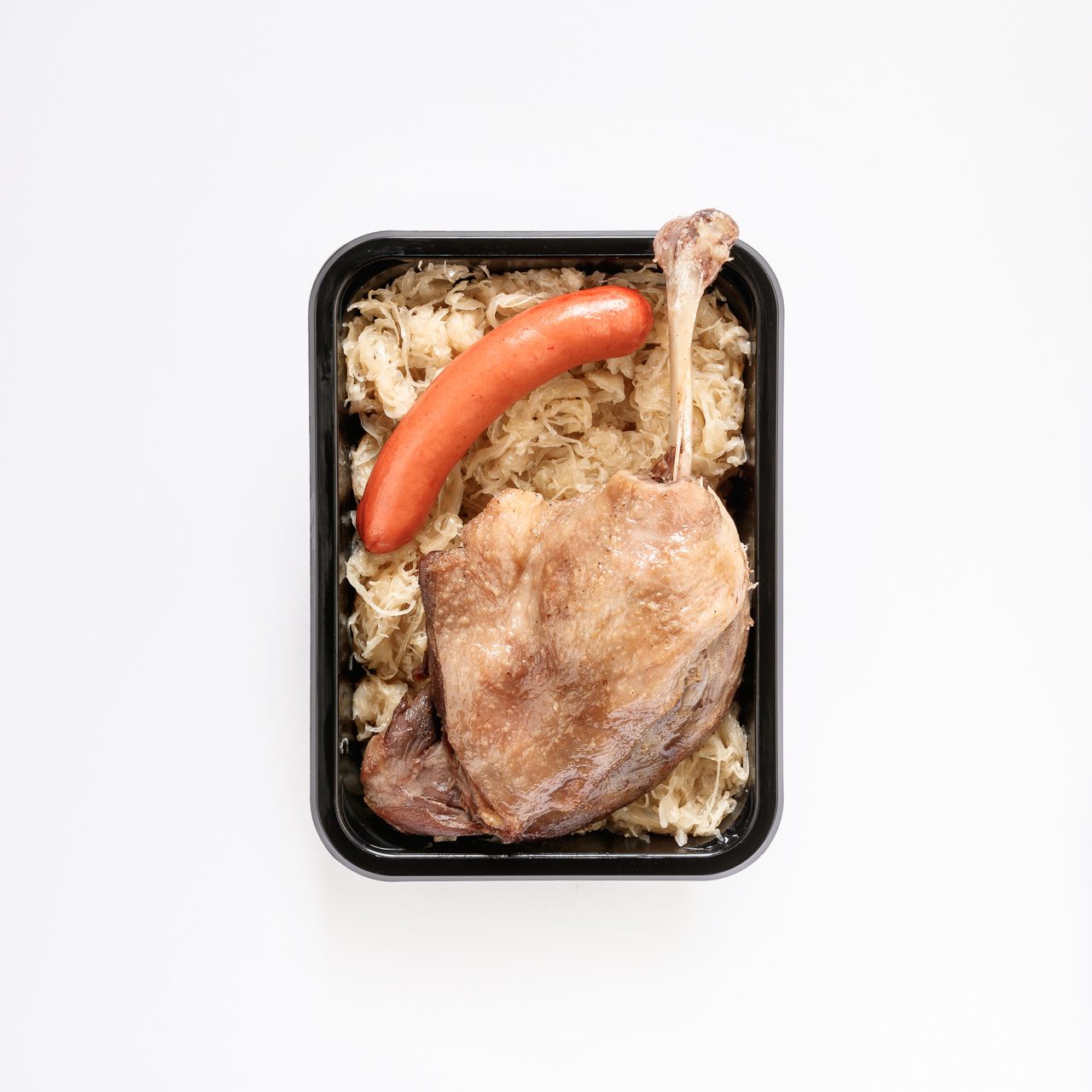 Choucroute de canard 1 personne