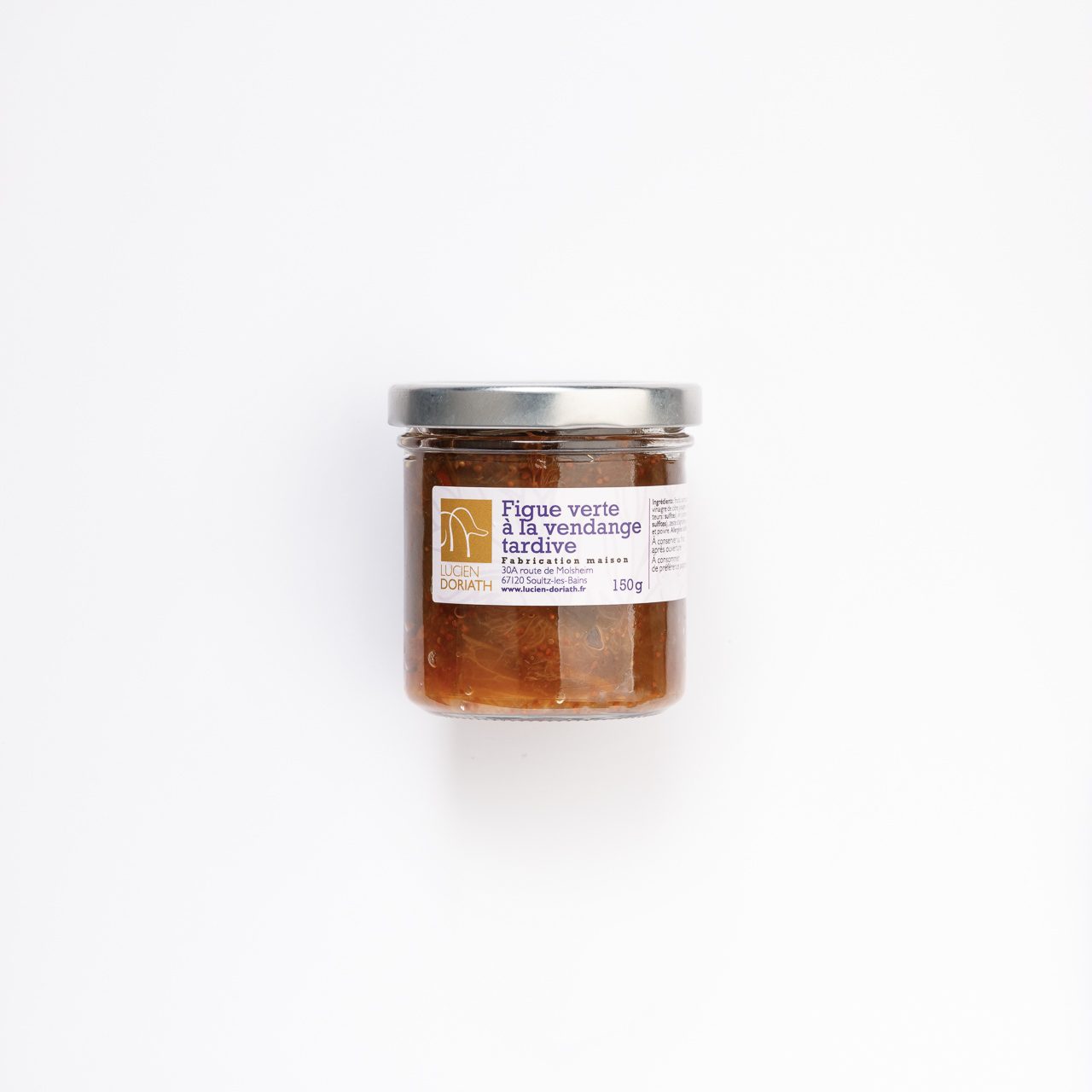 Chutney de figue au Gewurztraminer Vendanges Tardives