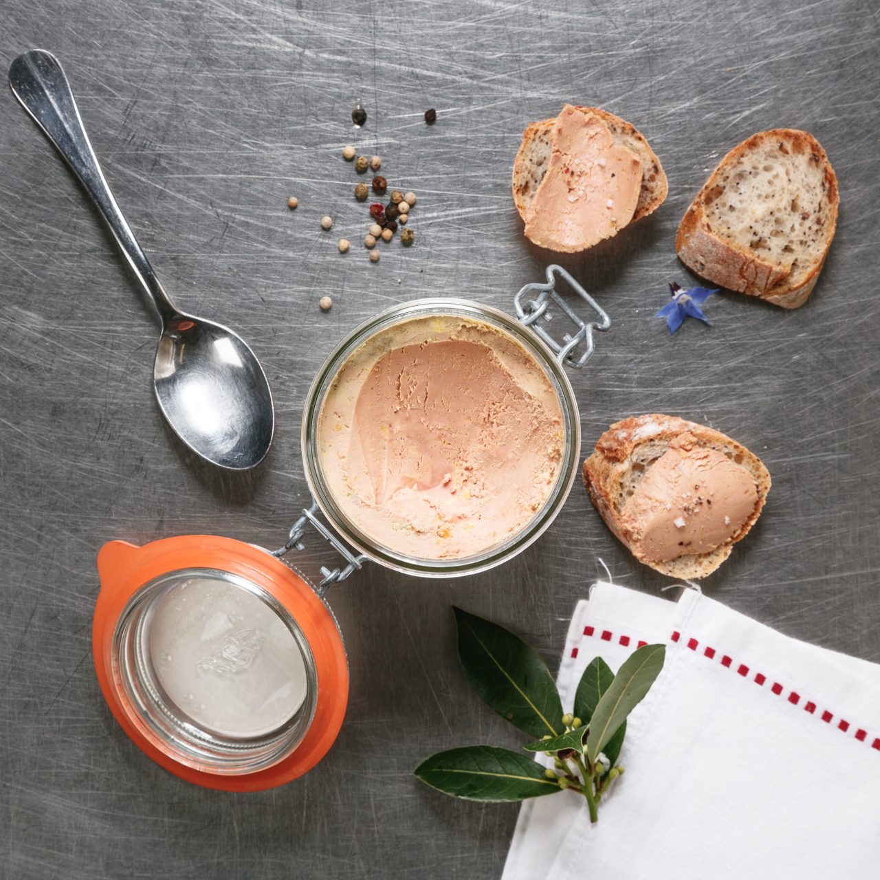 Conserve de foie gras d&rsquo;oie