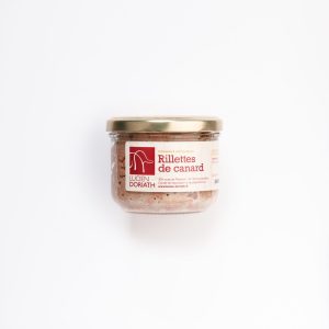 Conserve de rillettes de canard
