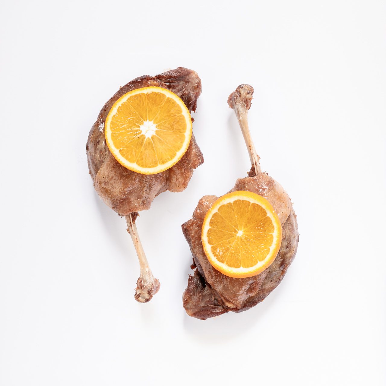 Cuisses de canard à l&rsquo;orange par 2