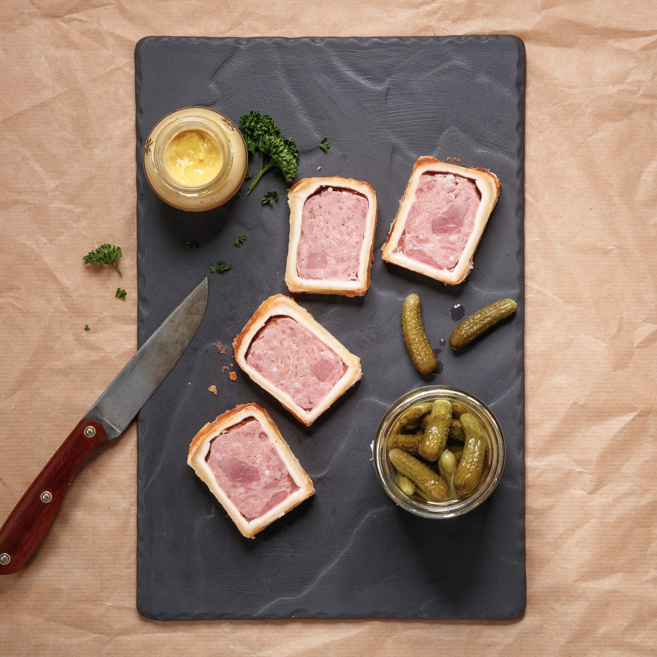 Pâté en croûte au canard (apéritif)