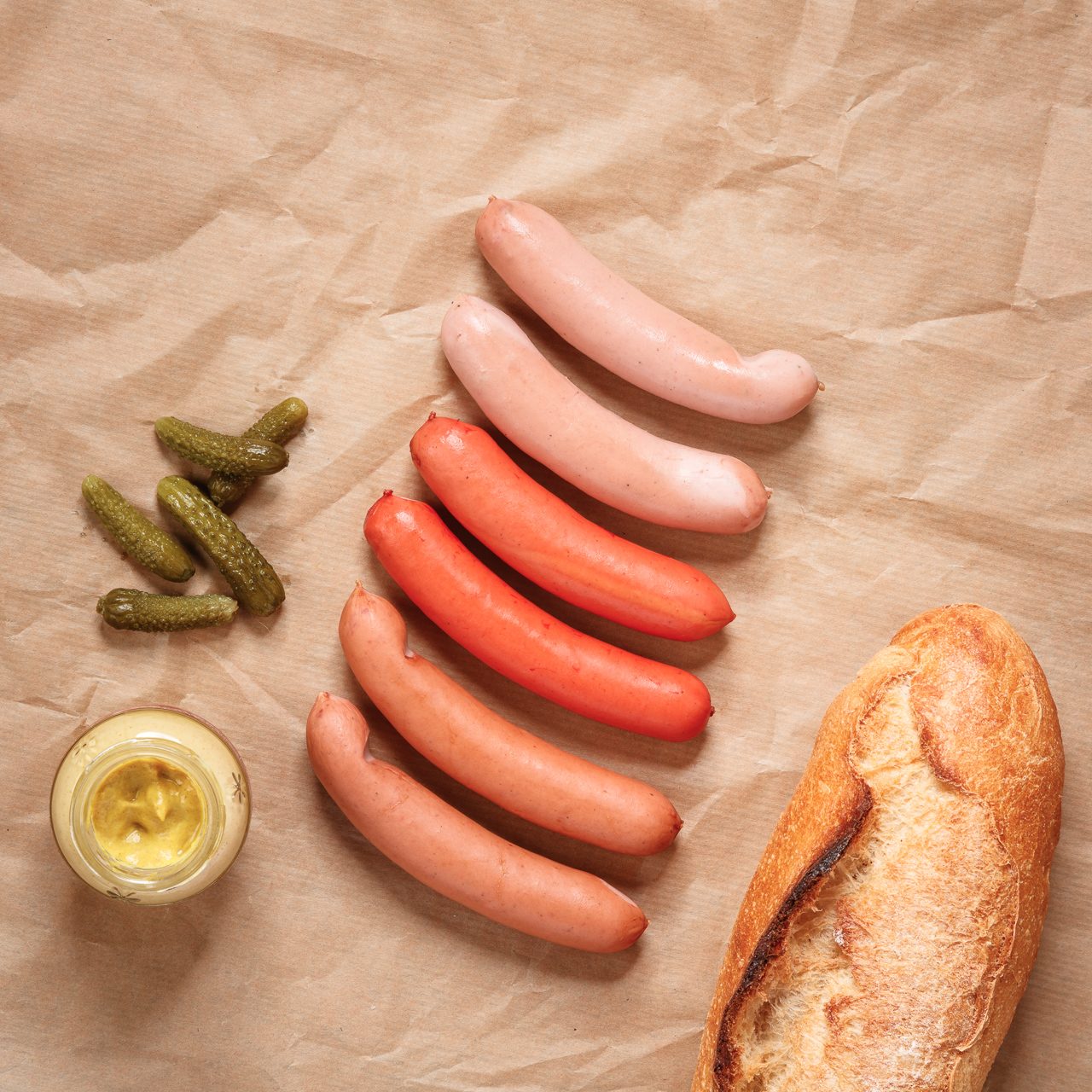 Saucisses 3 sortes de canard