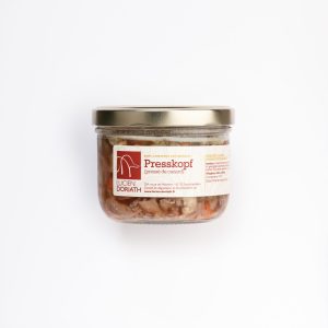 Semi-conserve de pressé de canard (presskopf)
