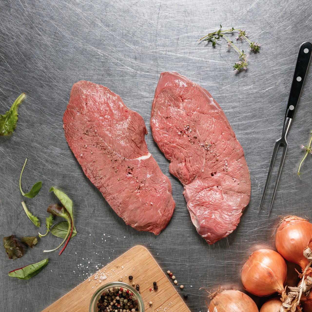 Steak de canard par 2