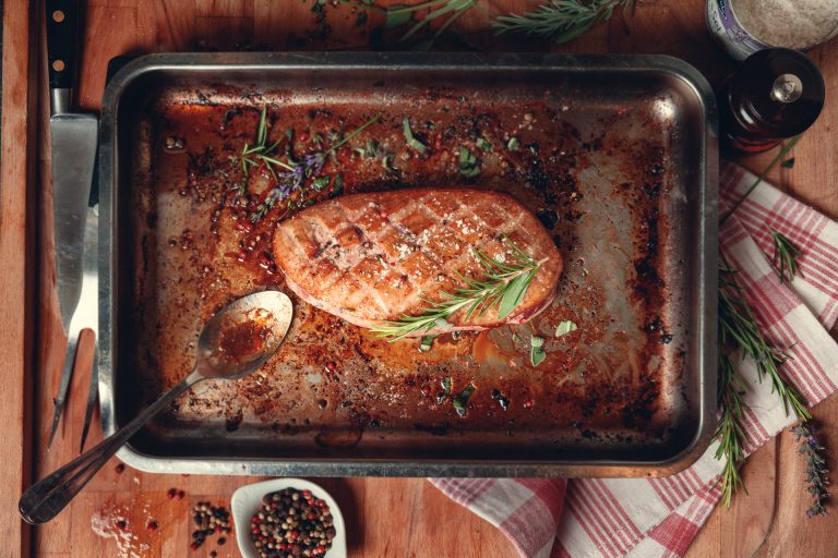 Magret de canard rôti
